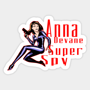 Anna Devane Super Spy Sticker